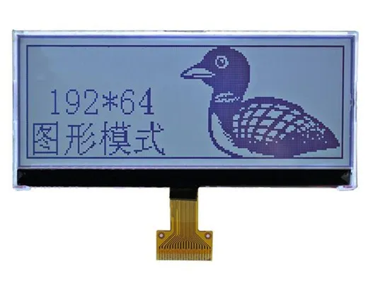 20PIN COG 19264 LCD Screen ST7525 Drive IC SPI/IIC/Parallel Interface White Backlight | Электроника