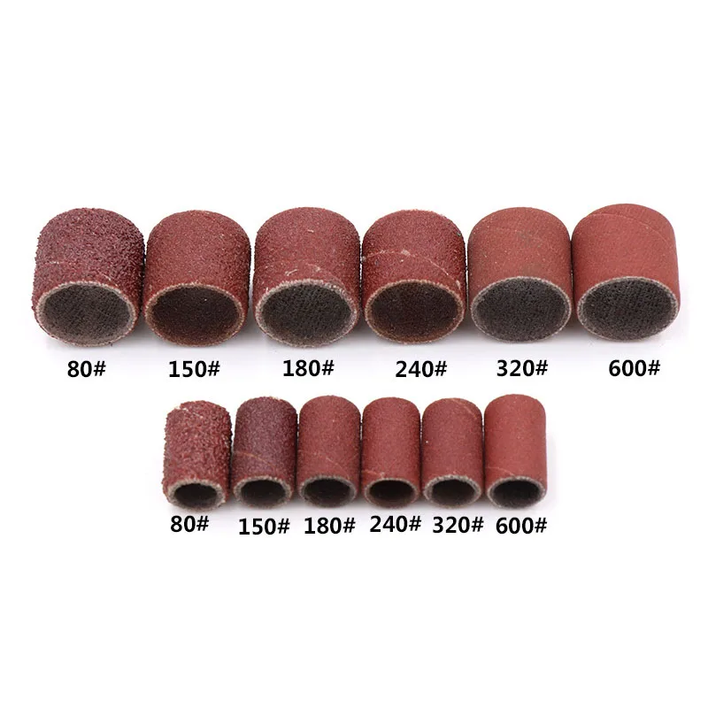 50 Pieces 80 Grit 15mm Sanding Band Drum Sleeve 3mm Shank 50 Pieces 80 Grit 15mm Sanding Band Drum Sleeve 3mm Shank