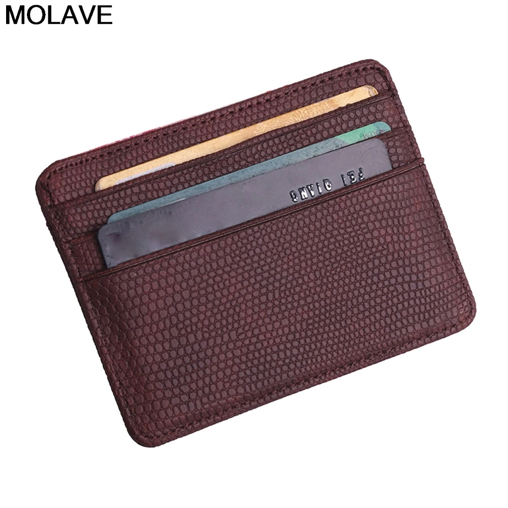 Molave Wallet Fashion Women Lichee Pattern Bank Card Package Coin Bag Card Holder Card Package Certificate Purse cartera hombre