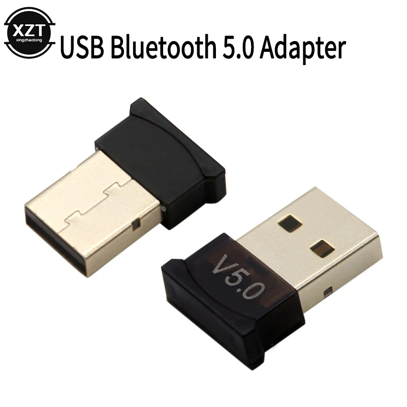 Мини USB Bluetooth 5,0 адаптер приемник передатчик Aux Adaptador bluetooth ключ компьютер PC адаптер V5.0 музыка - Цвет: square