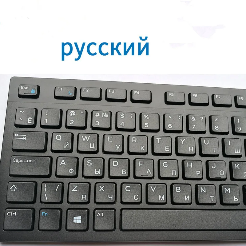 Ultra-thin Brand New Russian Keyboard for Dell Computer Laptop Wired USB Interface Chocolate Multimedia Mute | Компьютеры и офис