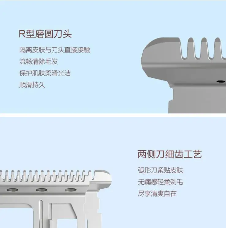 Xiaomi mijia мини гладкое бритье безболезненное бритье IPX7 водонепроницаемый Компактный портативный подходит для всего тела умный дом