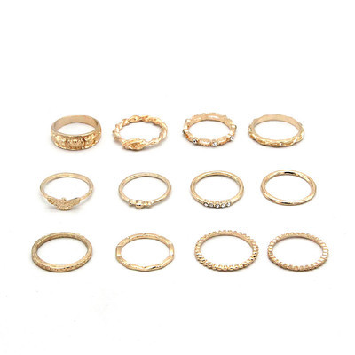 New Ins Temperament Pearl Ring For Women Fashion And Popular Opening Adjustable Ring Retro Combination Banquet Gift