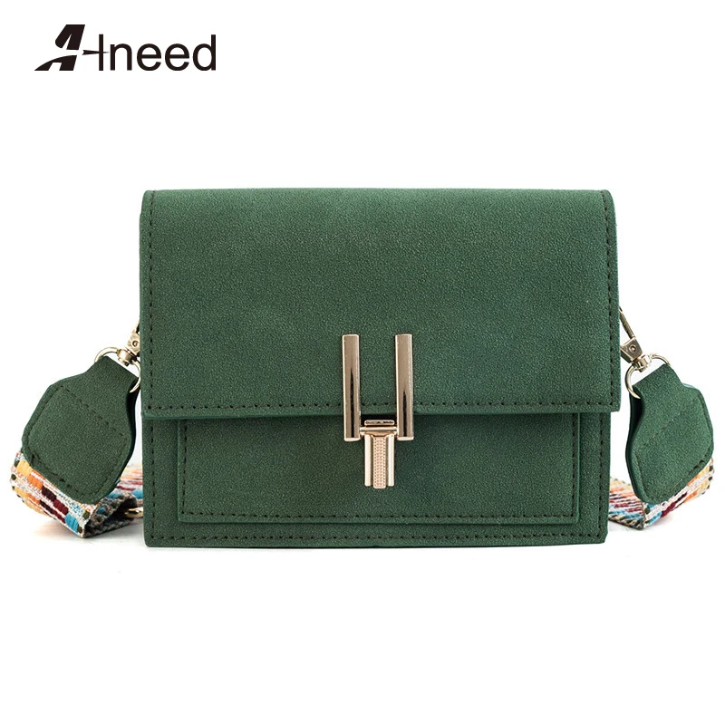 

ALNEED Women Small Flap Bag Messenger Bolsa Clutch Bags for Ladies Female Wide Knit Strip Crossbody Shoulder Bags Mini Purse