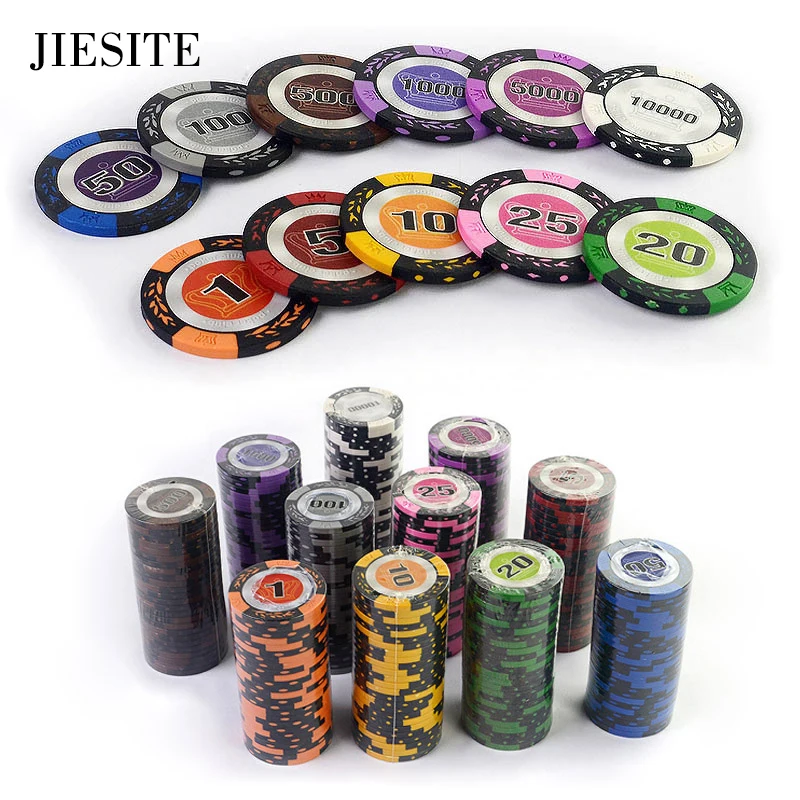 200/300/400/500 шт./компл. пшеницы Корона покер чип глины Casino Chips в форме фишек Казино Техасский Холдем комплекты с ПУ-кожа Чехол/коробка/костюм чехол