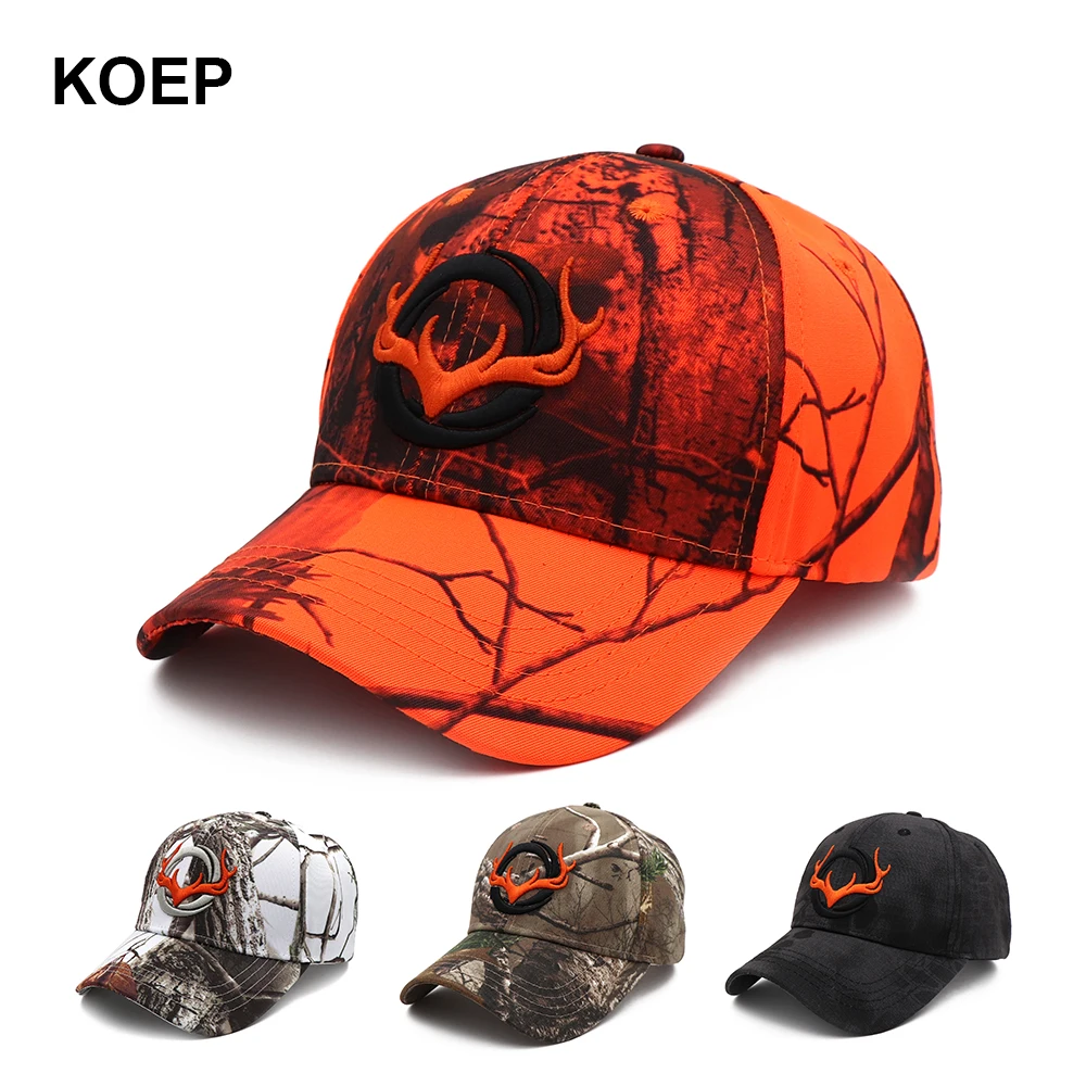 Special Offers Hats Baseball-Cap Head Fishing-Caps Deer Hunting Hiking Outdoor Camouflage KOEP Jungle-Hat DolGYaXa8VA