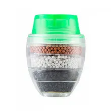 New Universal Kitchen Faucet Filter Portable Tap Water Purifier Home Activated Carbon Multilayer Water Filter