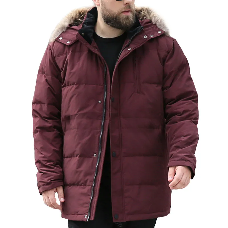 Зимние куртки для мужчин, большие размеры, обхват груди 170 см, 5XL, 6XL, 7XL, 8XL, 9XL, 10XL, длинные рукава, пуховики для холодной погоды