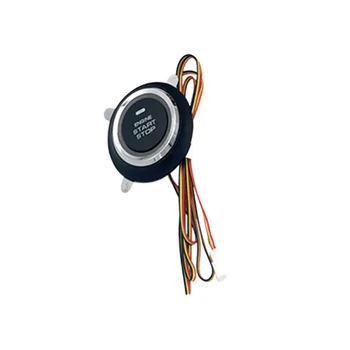 

Car modification keyless start system One-button start and close all 12V models, timing shutdown, smart handbrake detection