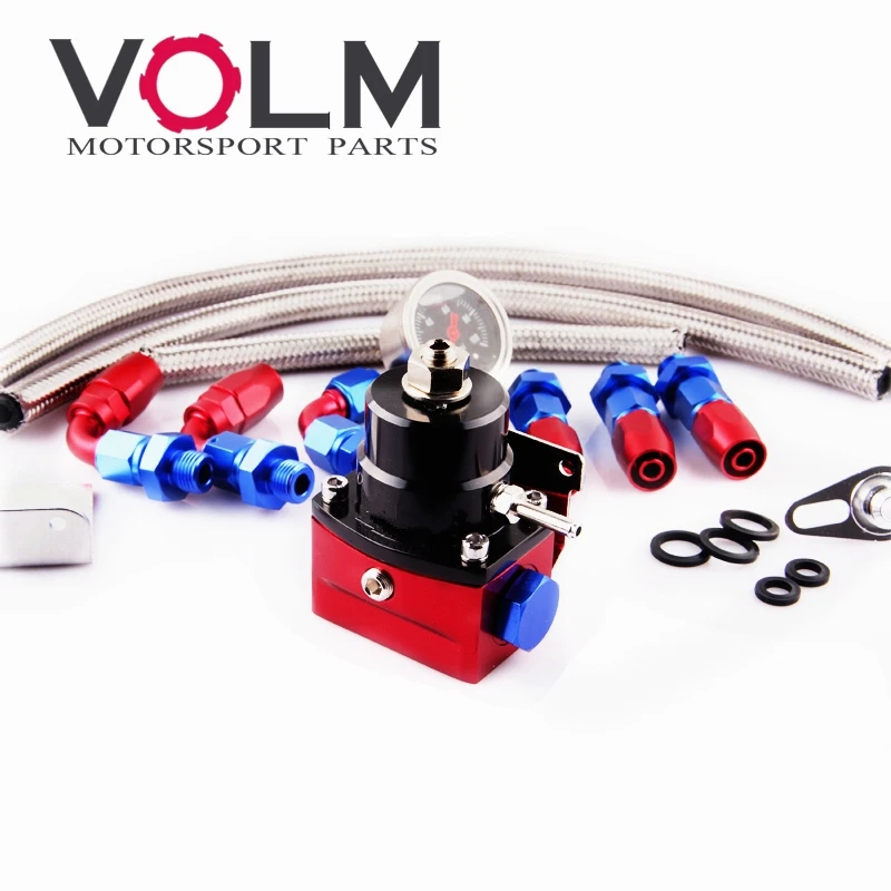 Авто Универсальный Регулируемый регулятор давления топлива наборы 30 160psi