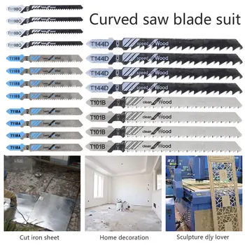 

20pcs Reinforced Tool Jigsaw Blades Set Practical T Shank For TACKLIFE For SKIL