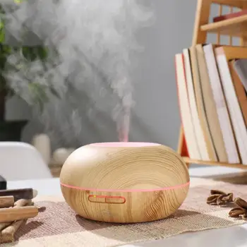 

30ML Ultrasonic Air Humidifier aroma essential oil diffuser wood aromatherapy cool mist maker fogger air vaporizer gift