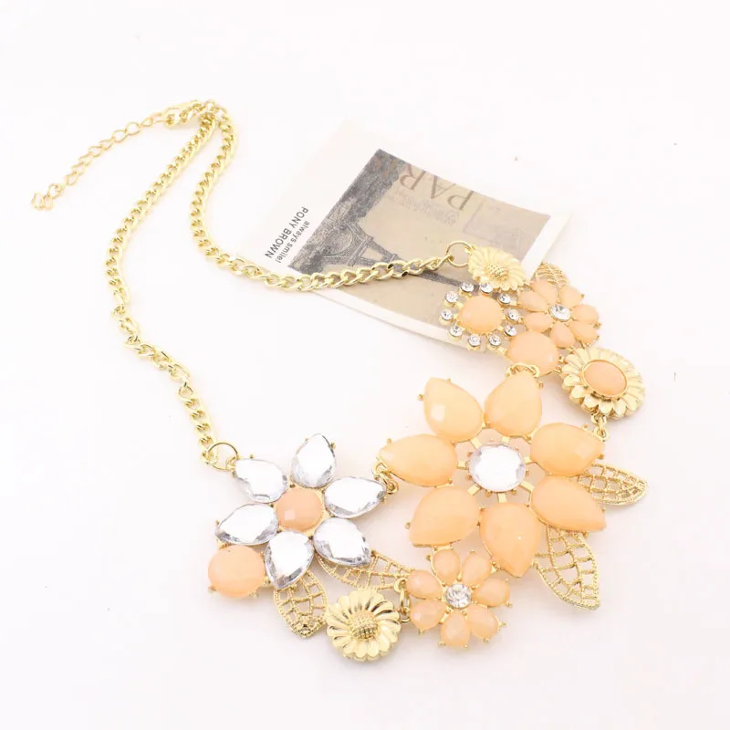 Модные ювелирные изделия новые винтажные украшения ожерелье чокер с цветком