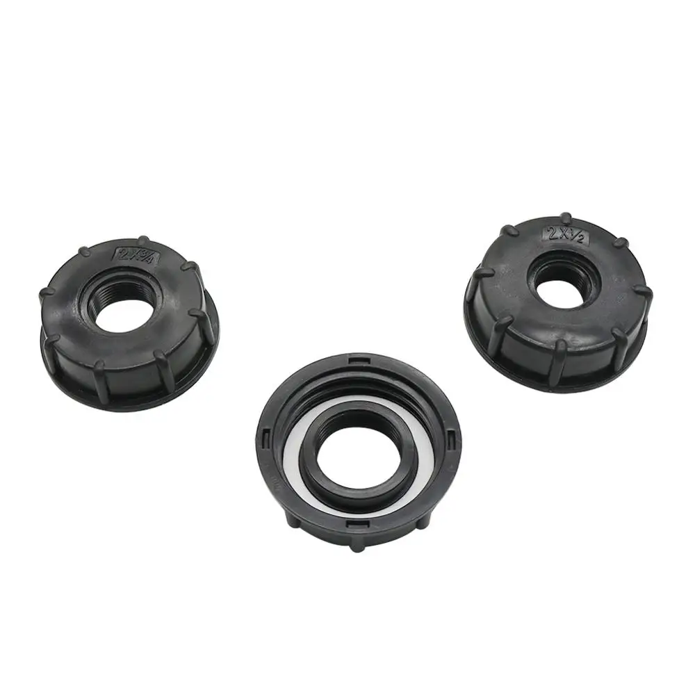 

1/2" 3/4" 1" Female Thread IBC Tank Adapter Water Tap Connectors Valve Replacement Fittings Garden Irrigation Connection Tools