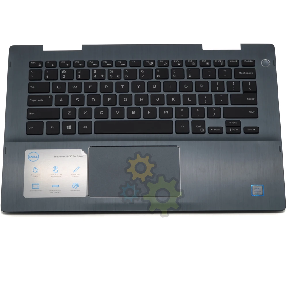 Palmrest Keyboard &touchpad W/ Backlit Assembly For Dell Inspiron 14