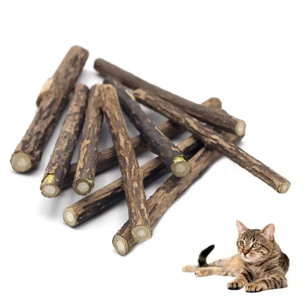 5 шт. чистящая палочка для кошачьих зубов чистая натуральная кошачья мята зубная