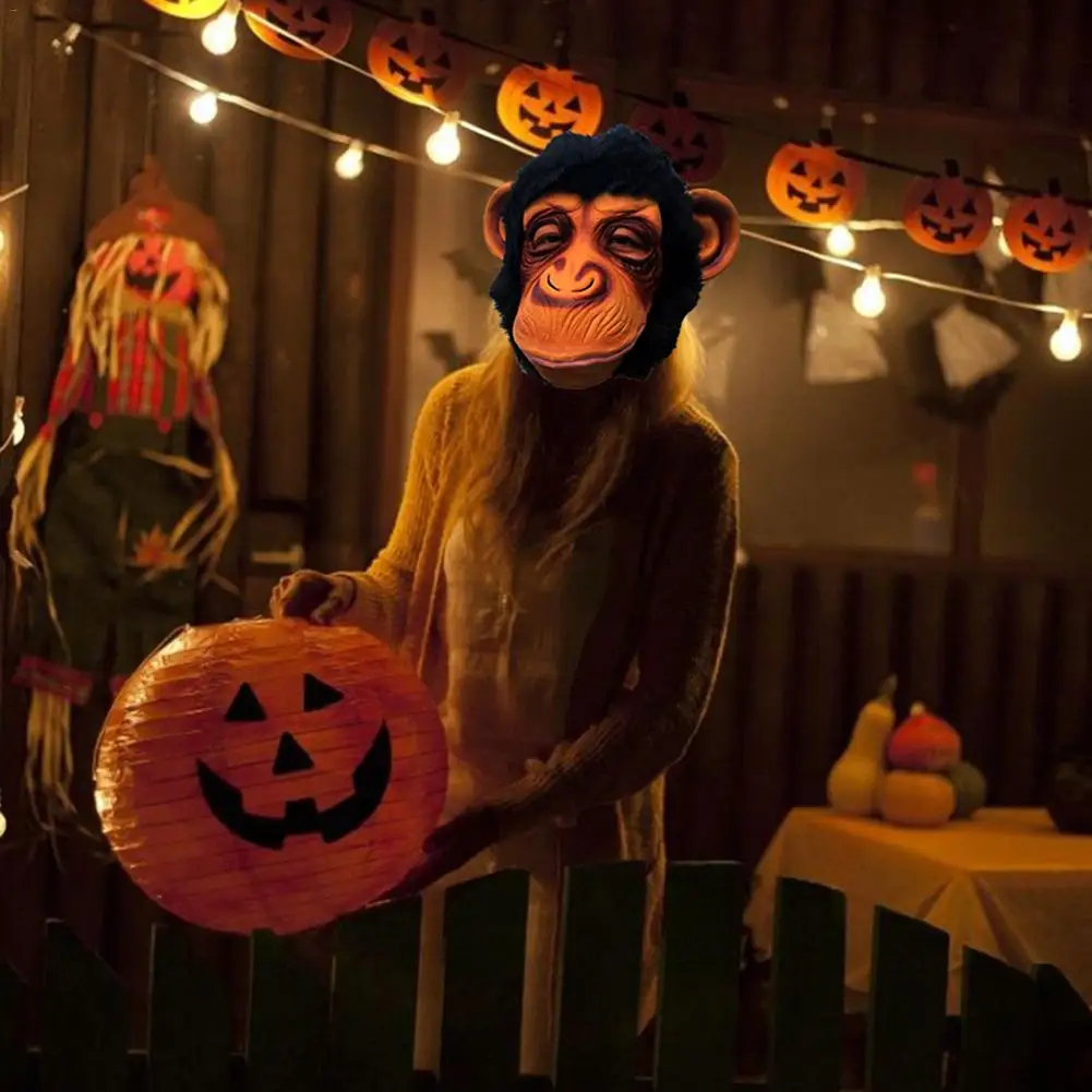 Маска для Хэллоуина ужасы игровая одежда и реквизит косплей маска орангутанга