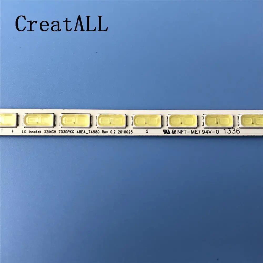 

394mm LED Backlight strip 48 lamp for T320HVN01.2 TX-LR32EM5A T320HVN01.5 LG Innotek 32INCH 7030PKG 48EA_74580 320TA0I 320TA01