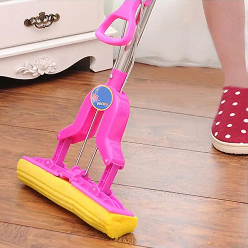 Replacement Durable Tools Washable Floor Household Water Absorbing Cleaning Foldable Accessories Mop Head Reusable Sponge Soft