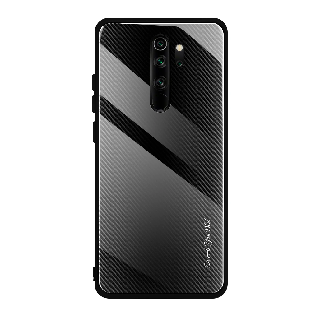 05 Чехол из закаленного стекла для Xiaomi Redmi Note 7, 8, 5, 6 Pro, блестящий разноцветный противоударный жесткий чехол с градиентом для Redmi 8, 7, 8A, 7A - Цвет: 05