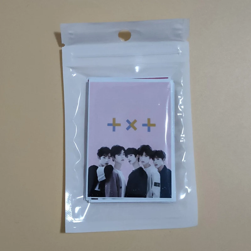 New 16Pcs/setKPOP TXT Album Self Made Paper Lomo Card Photo Card Poster HD Photocard Fans Gift Collection