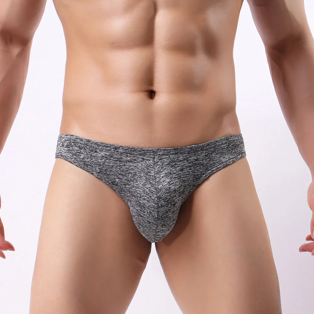 Мужские трусы 2019 новые jockstrap Твердые Нижнее белье Мужские бесшовные ультра-тонкие трусы мужские трусы с раковиной в области паха нижнее