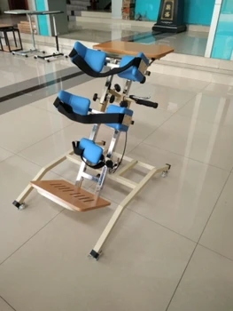 

Children's stand frame rehabilitation equipment lower limb stroke hemiplegia home standing training