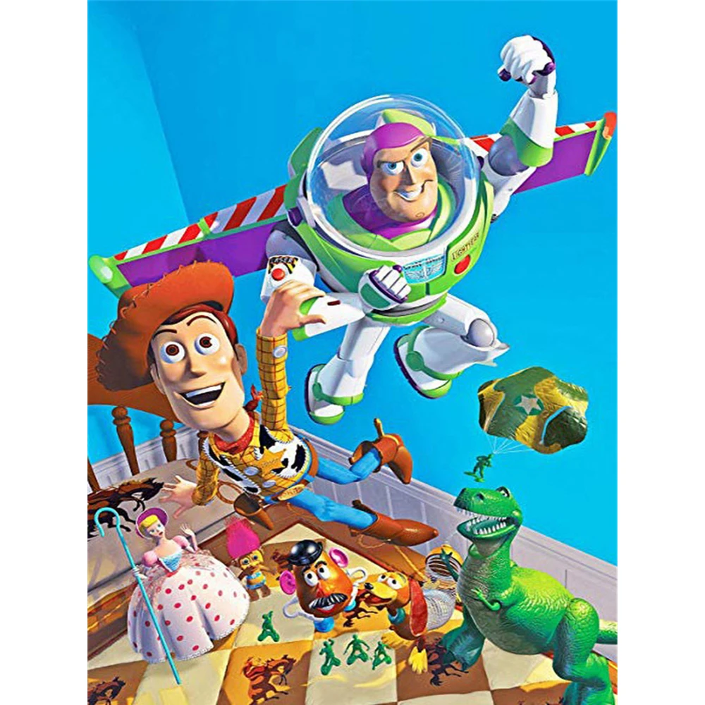 Алмазов картина История игрушек 5D комплект для алмазной вышивки сделай сам