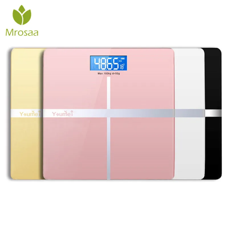 Цена Bluetooth весы напольные электронные весы с подсветкой, светодиодный цифровой вес тела, весы для ванной комнаты BMI