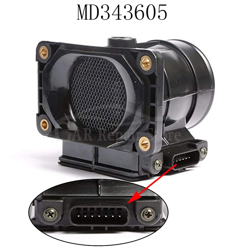 Массовый датчик расхода воздуха MD343605 MAF AFS датчик MF21114 для Mitsubishi Pajero Pinin Montero IO Lancer EX Colt E5T08471