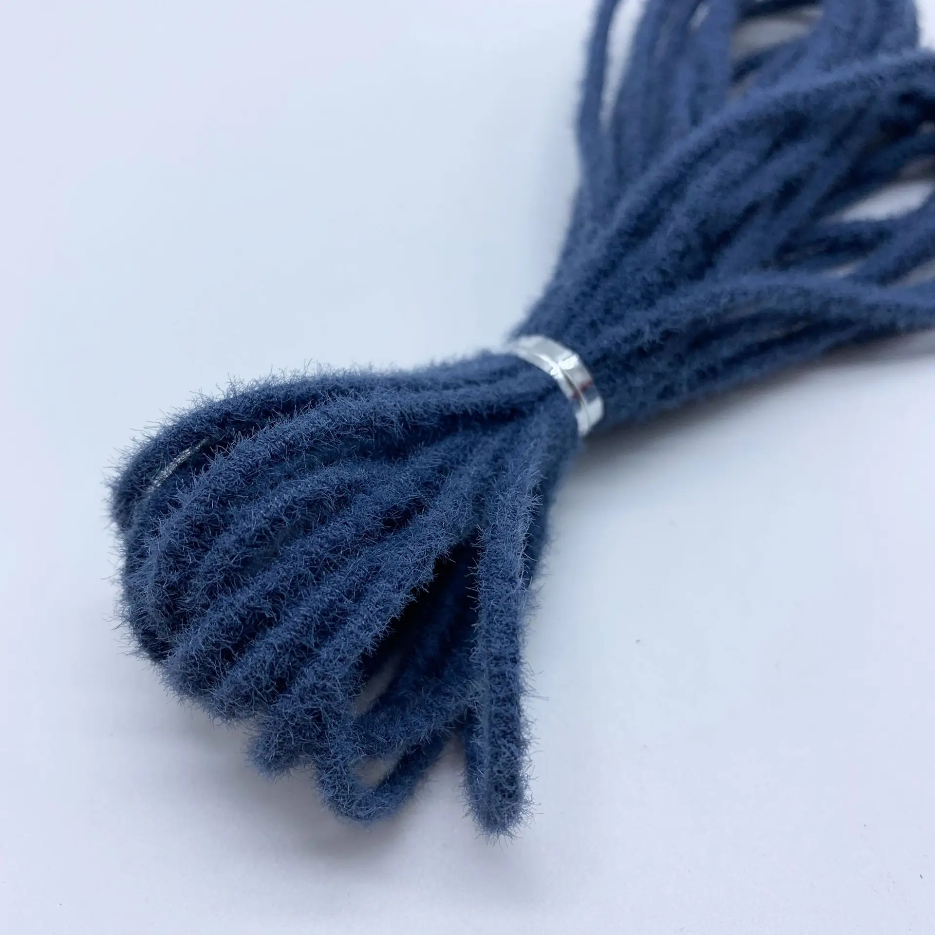 5 м/рулон цветные плюшевые эластичные шнуры высокого растягивания ручной работы канатная Резиновая лента для волос DIY украшения аксессуары материалы для рукоделия