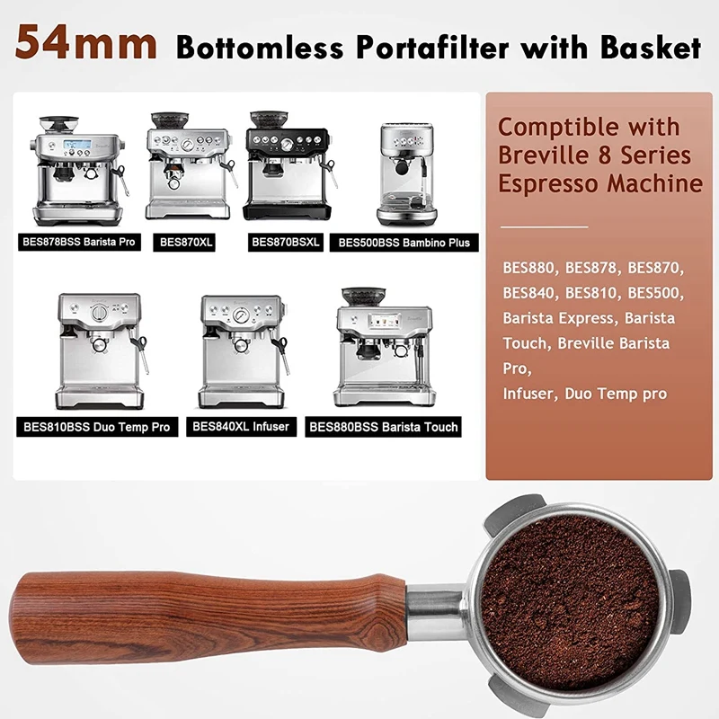Bottomless Portafilter 54mm for 