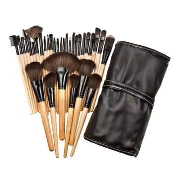 

32Pcs/Set Compact Size Foundation Brush Makeup Brush Compact Size Foundation Blusher Powder Eyebrow Cosmetic Brush Tools