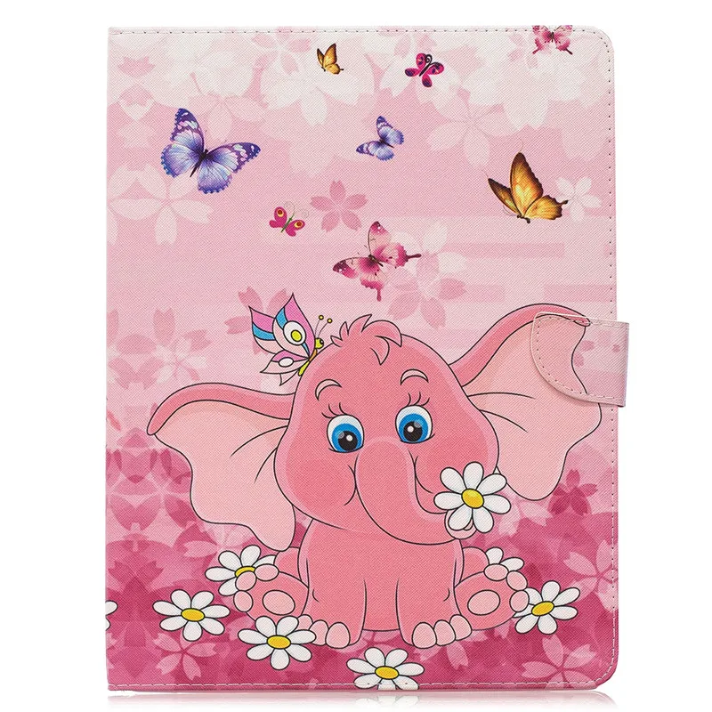 Чехол wekays Coque для Apple Pad iPad Pro 12,9 дюйма Кожаный чехол с рисунком кота единорога для iPad Pro 12," чехол для планшета s
