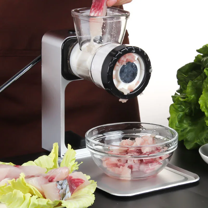  Manual Meat Grinder Food Processors Household Mincer Meat Sausage Filler Making Gadgets Cooking Kit - 32971815897