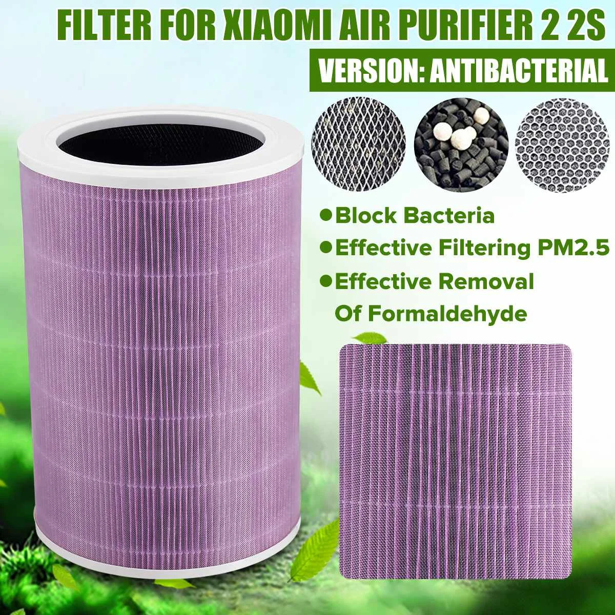 HEPA Filter Replacement Active Carbon Filter for Smart Purifier To Reduce Mold Odor Smoke Allergies Formaldehyde
