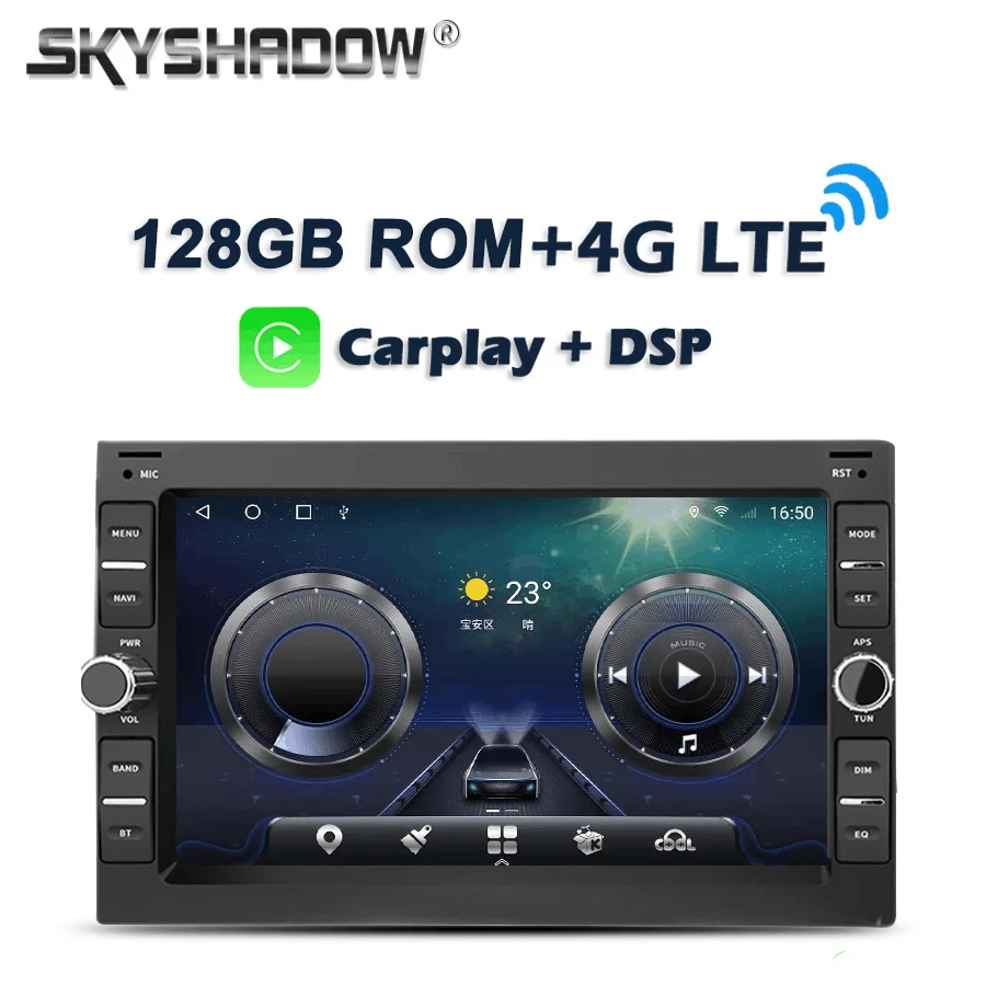 7 'ɺndroid 11 0 автомобильный DVD-плеер 64G радио автомобильное для VW Volkswagen GOLF