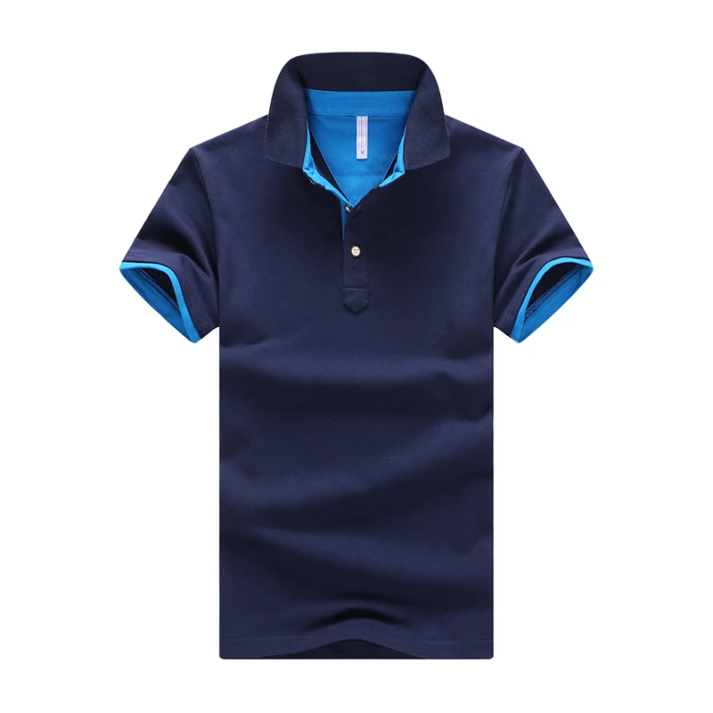 

Polo Shirts for Men Summer Classic Polo Shirt Men Cotton Solid Short Sleeve T Shirt Breathable Masculina Polo Jerseys Golftennis