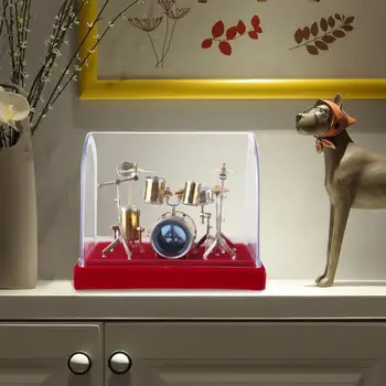 

miniature Miniature Musical Instrument Drum Set Model Display Mini Ornaments Craft Home Decor