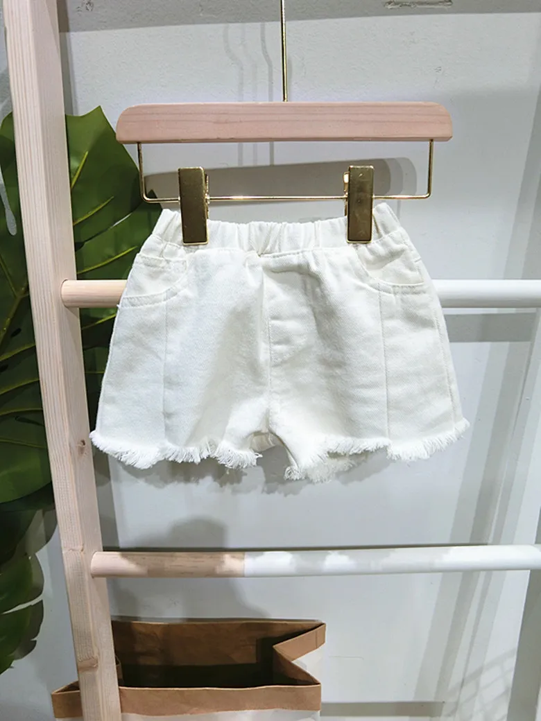 2 3 4 5 6 Y Unisex Baby Shorts Summer Korean Casual Denim Shorts for Boys Girl Pants Toddler Kids Jeans Child Shorts New Fashion