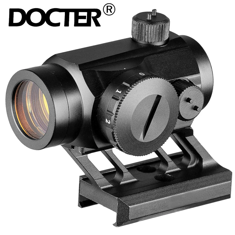 Docter оптика тактика 1x20 Red Dot прицел 20 мм рейка 20 мм крепление Red Dot прицел охота