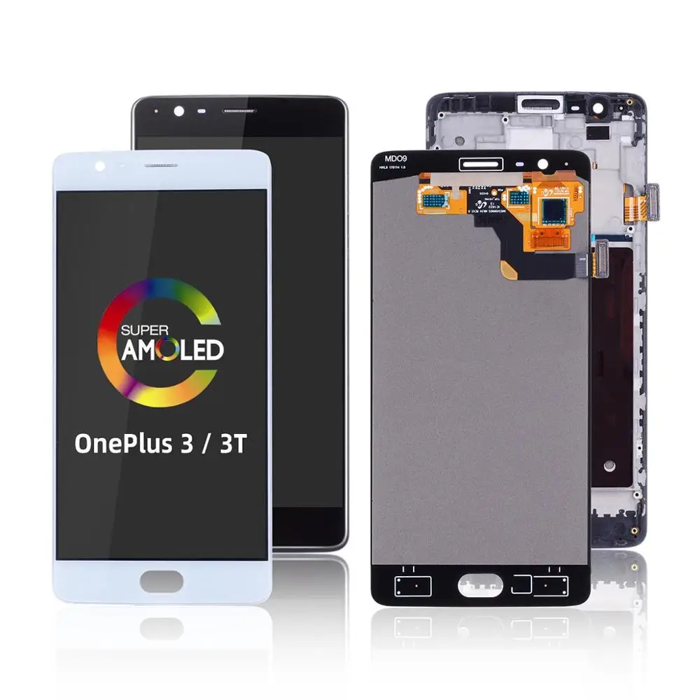 Сборка с модулем рамки для oneplus 3 дигитайзер ЖК экран 5 дюймов сенсорный модуль| |