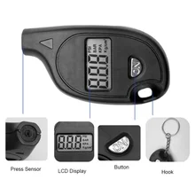Цифровой датчик давления воздуха в шинах тестер брелок для автомобиля грузовика велосипеда 3-150psi инструмент диагностики шин Датчик давления воздуха тестер