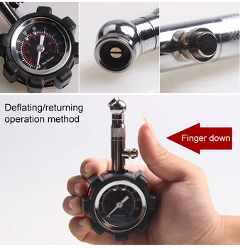 

High Accuracy Tire Pressure Gauge For Accurate Car Air Pressure Tyre Gauge Suitable For Detecting The Internal Pressure Of Pneum