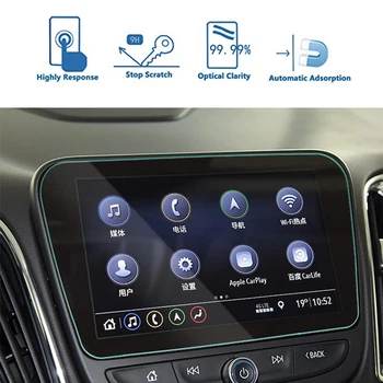 

7inch 8inch for Chevrolet Malibu XL 2016-2019 2020 2021 Car Navigation Screen Protector Tempered Glass Screen Protective Film