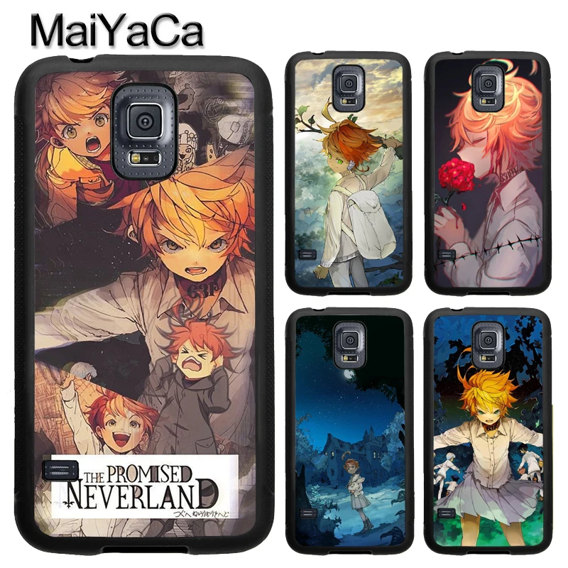 

MaiYaCa Emma The Promised Neverland TPU Phone Case Cover Coque For Samsung S5 S6 S7 edge S8 S9 S10 Plus Note 9 8 4 Capa