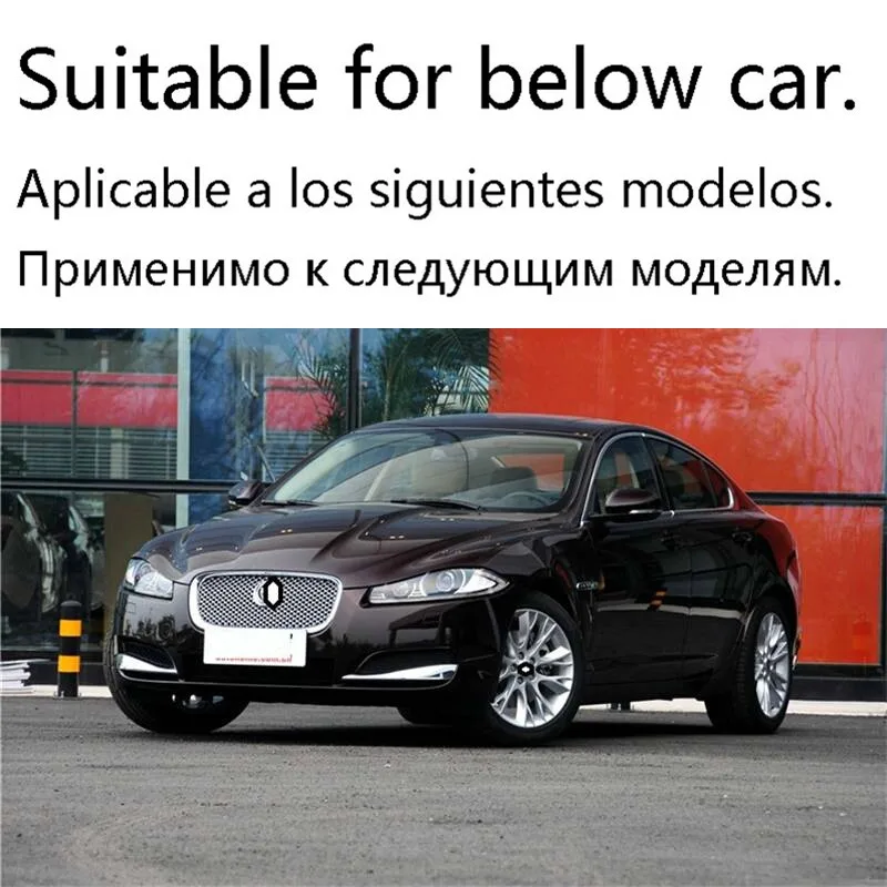 Автомобильные модифицированные Хромированные Декоративные наклейки для стайлинга автомобилей, аксессуары для украшения 12 13 14 15 для Jaguar XF