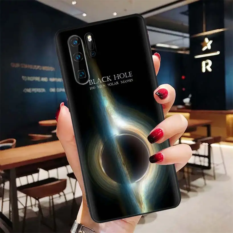 Черный мягкий чехол для huawei P30 P20 P10 Lite Pro P Smart Z mate 30 10 20 Lite - Цвет: BD074-10