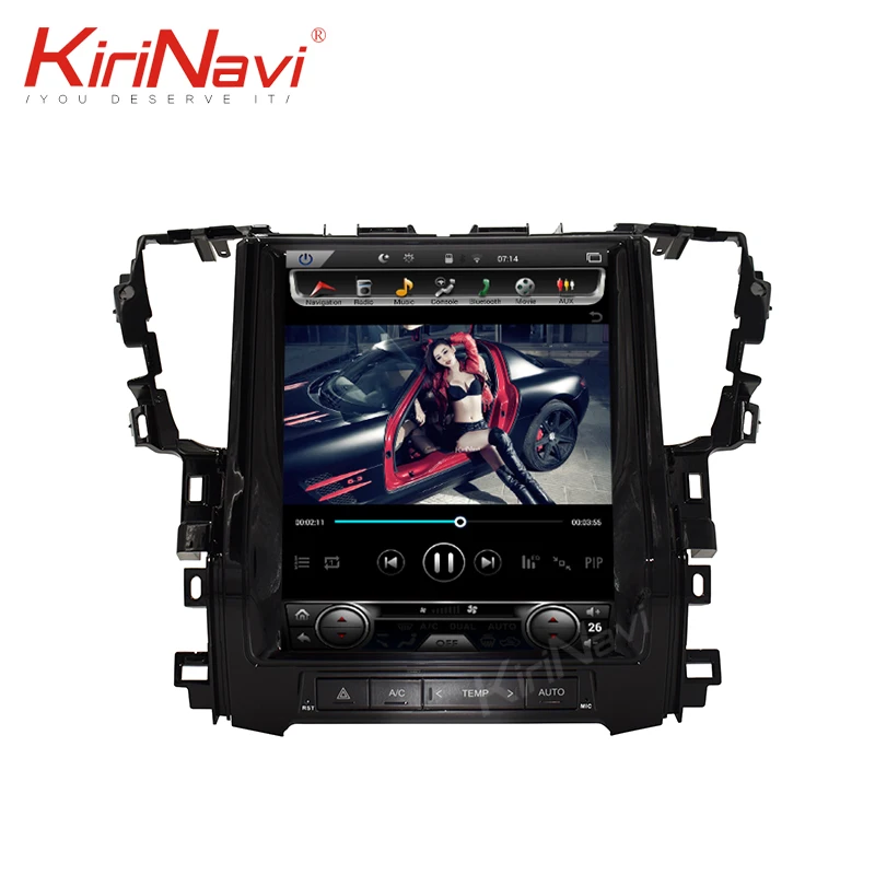 KiriNavi 2 г оперативная память 12," HD Touch дисплей Android 6,0 для TOYOTA Alphard автомобиля радио MP5 аудио gps навигации мультимедийные плееры
