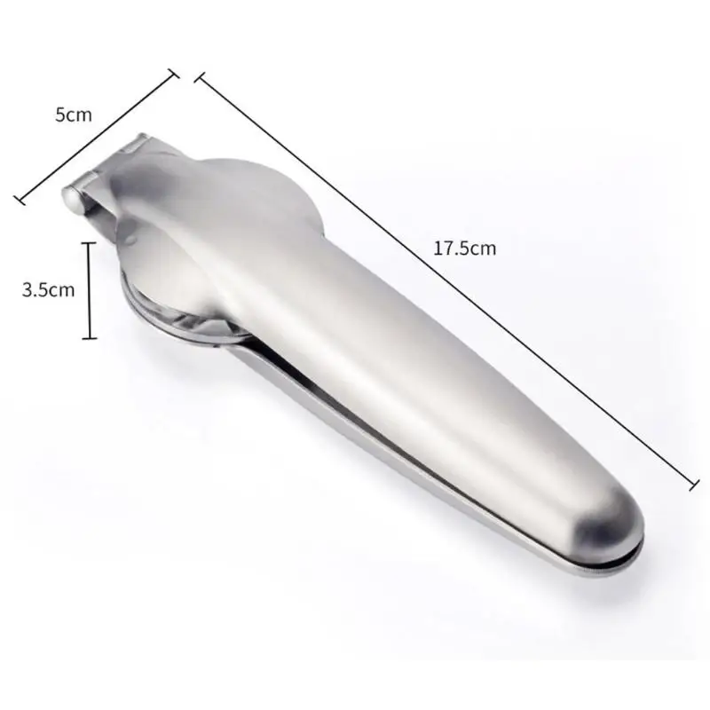 Nut Opener Stainless Steel Chestnut Clip Nut Opener Cracker Non-slip Convenient Sheller Walnut Plier Tools Silver Kitchen Tools